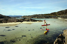 Scotland-Coast-Sea-Kayaking in the Sound of Arisag